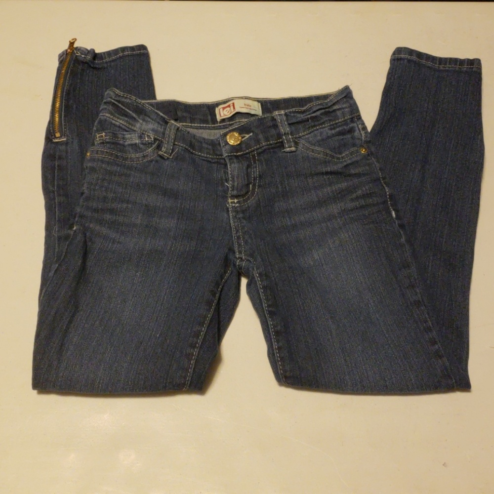 Girls lei low-rise skinny jeans 8